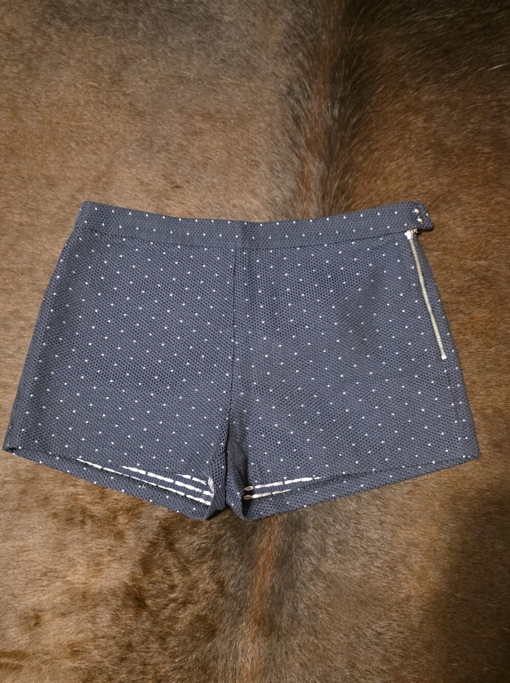 Forever 21 Navy & White Shorts, Women's L